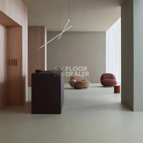Forbo Marmoleum Solid Cocoa 3585 stracciatella фото 2 | FLOORDEALER